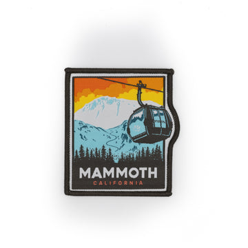 GONDOLA VIEW & SKI FLAG 2PK PATCH