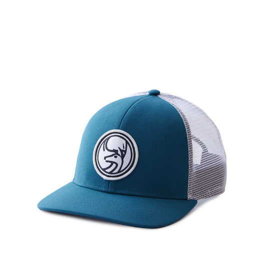 JUNE CIRCLE DEER 6P MID TRUCKER CAP