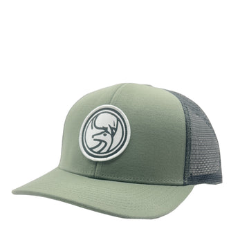 JUNE CIRCLE DEER 6P MID TRUCKER CAP