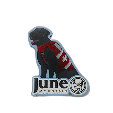 JUNE OTIS PATROL DOG MAGNET