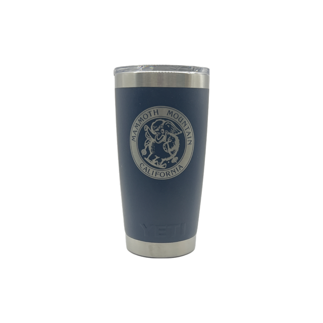 MAMMOTH SKI WOOLLY YETI 20OZ TUMBLER