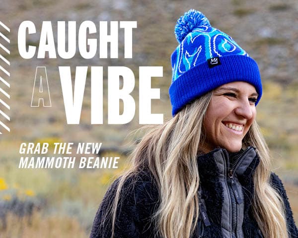 Caught a vibe. Grab the new Mammoth Beanie.