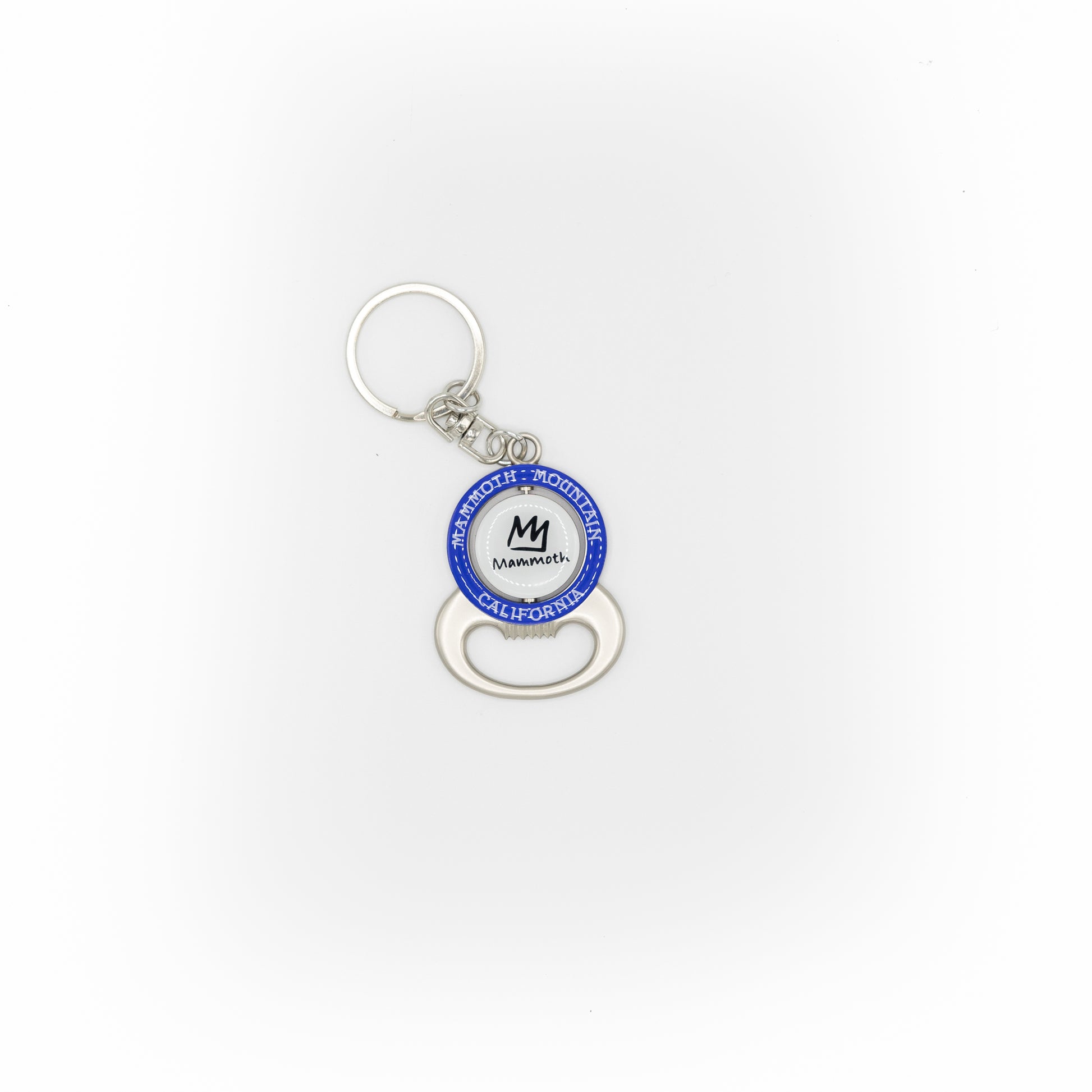 SKI SPINNING BOTTLE KEYCHAIN