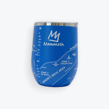 MAMMOTH LINE MAP WINE TUMBLER