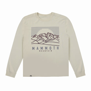 MM M LINE ART LS TEE