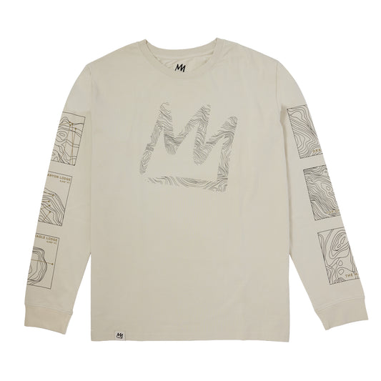 MM M TOPO LS TEE
