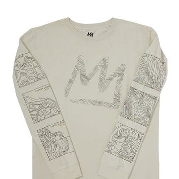 MM M TOPO LS TEE