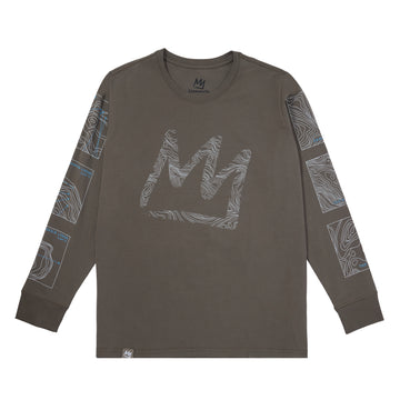 MM W TOPO LS TEE