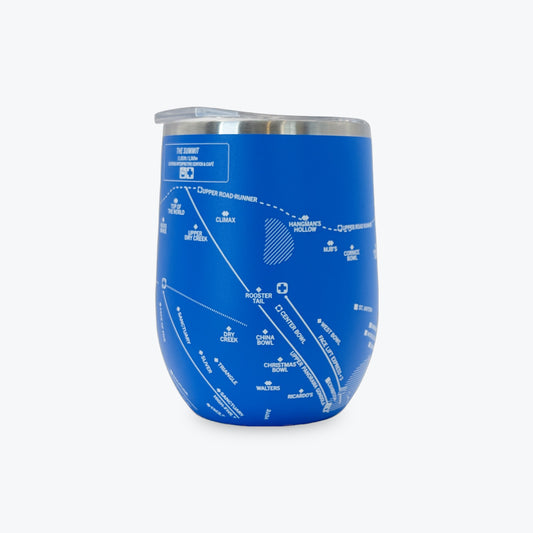 MAMMOTH LINE MAP WINE TUMBLER