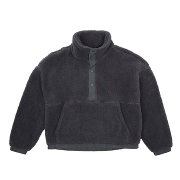 WOMENS ELEVATED SHERPA 1/4 SNAP