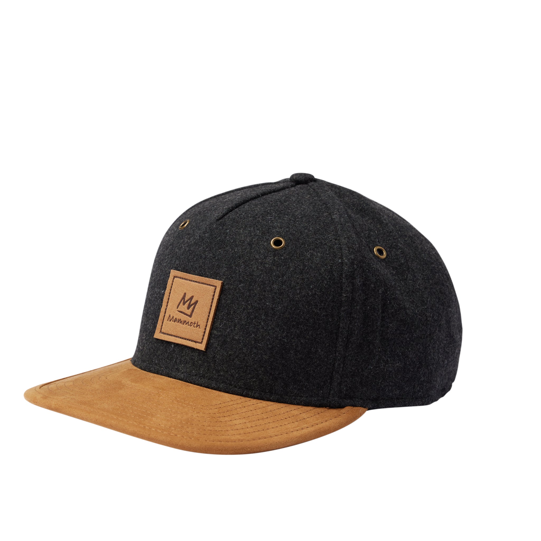 Patch Cap WOOL LEATHER SQUARE PATCH CAP