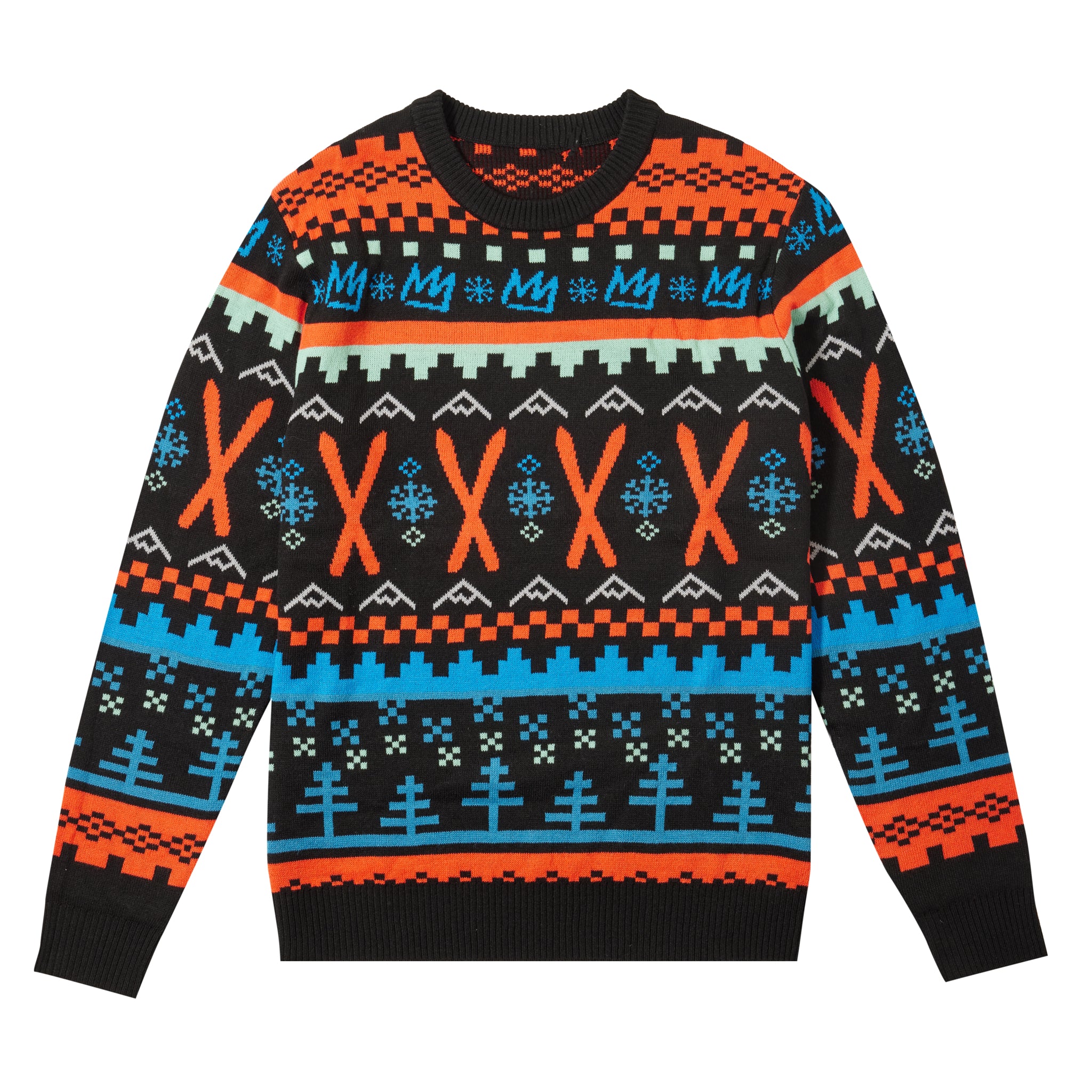 FAIR ISLE PRINTED SWEATER