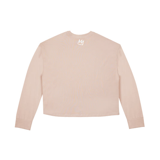 WOMENS BLOCKLETTER LS TEE