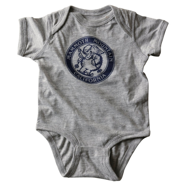 Skiing Woolly Infant Onsie