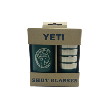 MAMMOTH SNOWBOARD WOOLLY SHOT GLASS SET