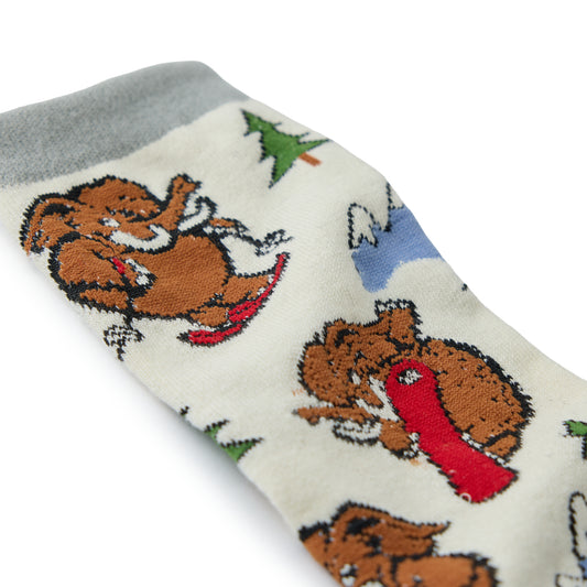 MAMMOTH WOOLLY PRINT SOCKS