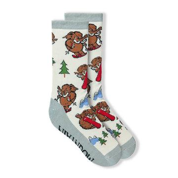 MAMMOTH WOOLLY PRINT SOCKS