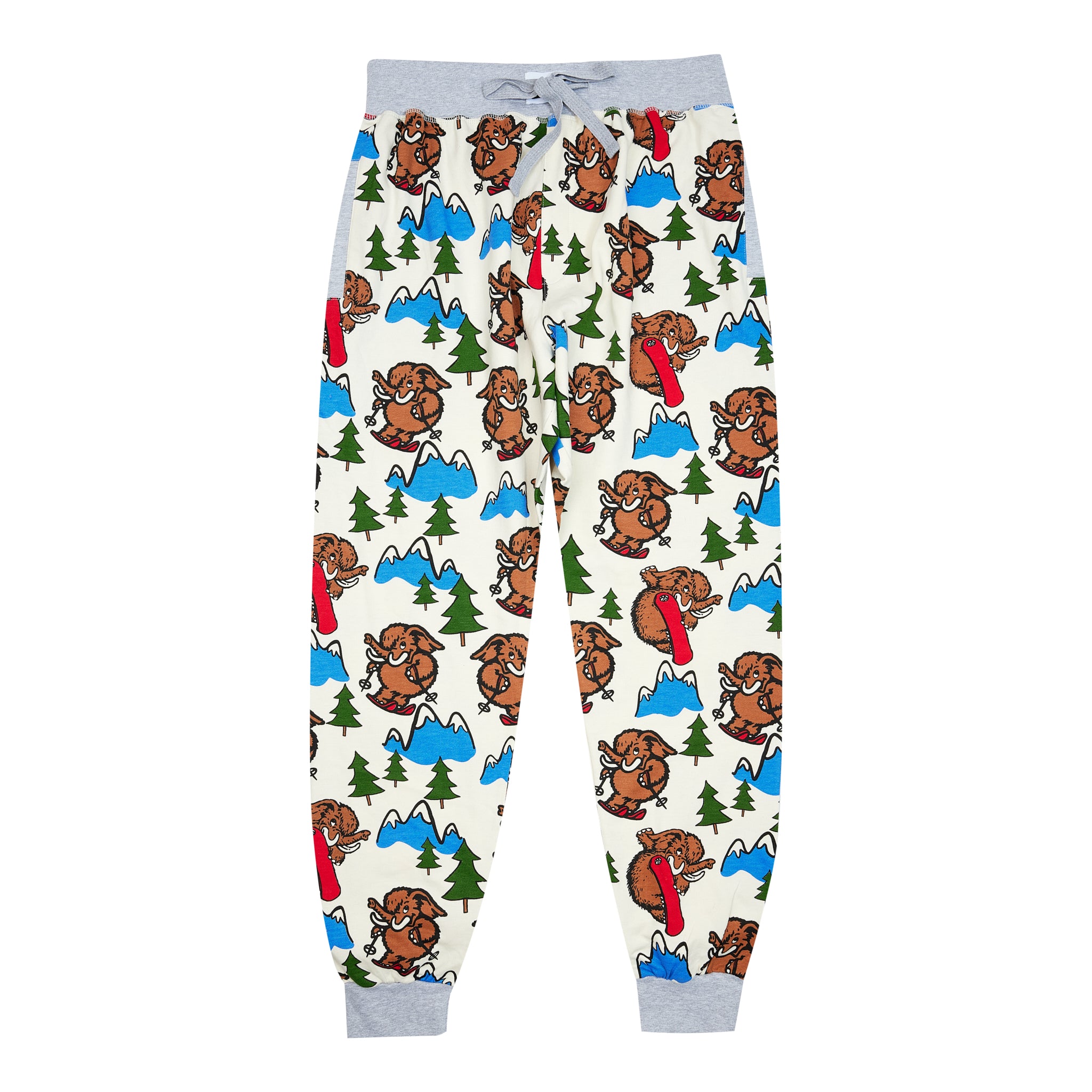 WOOLLY PRINTED PAJAMA JOGGER