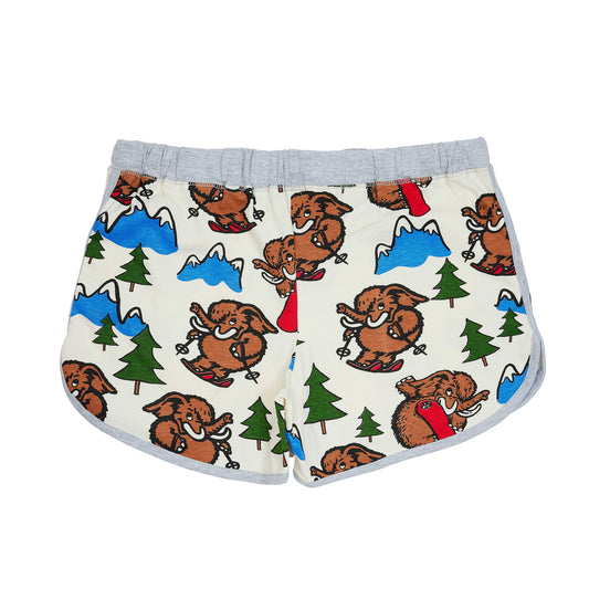 WOMENS WOOLLY PRINTED BOXER SHORT