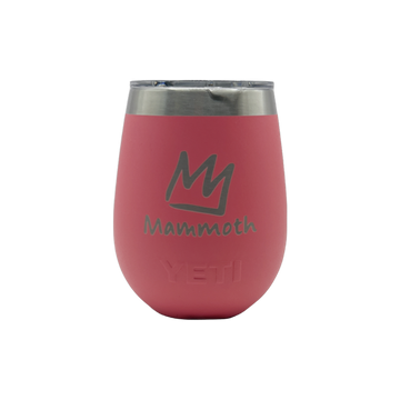 MAMMOTH CROWN YETI 10OZ WINE TUMBLER