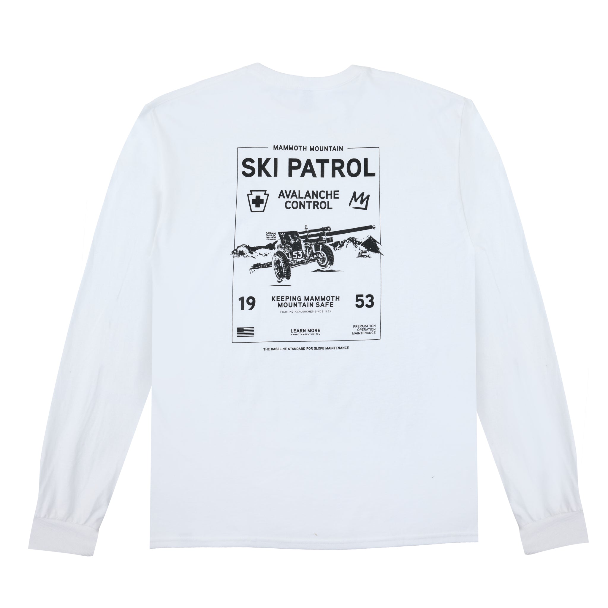 MM SKI PATROL HOWITZER LONG SLEEVE TEE