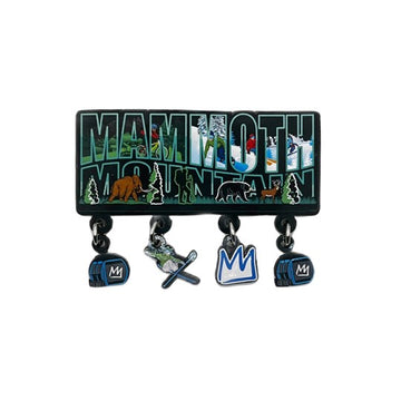 4PC DANGLE WOODEN MAGNET