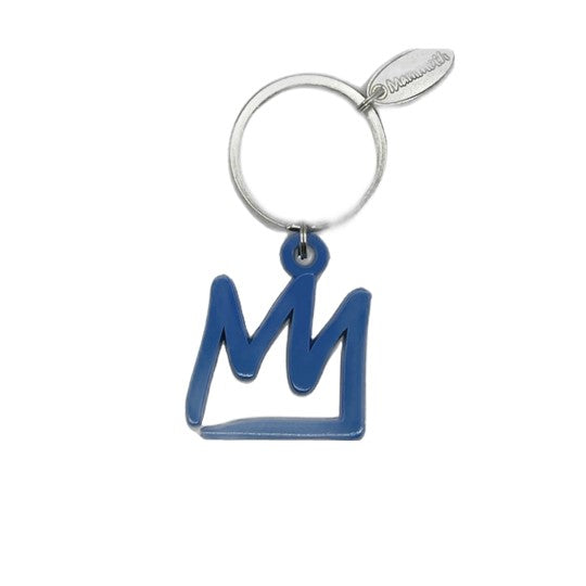 CROWN CUTOUT KEYRING