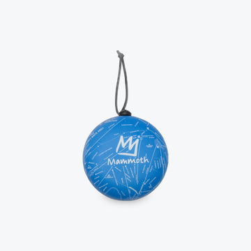 MAMMOTH LINE MAP FLAT GLOBE ORNAMENT