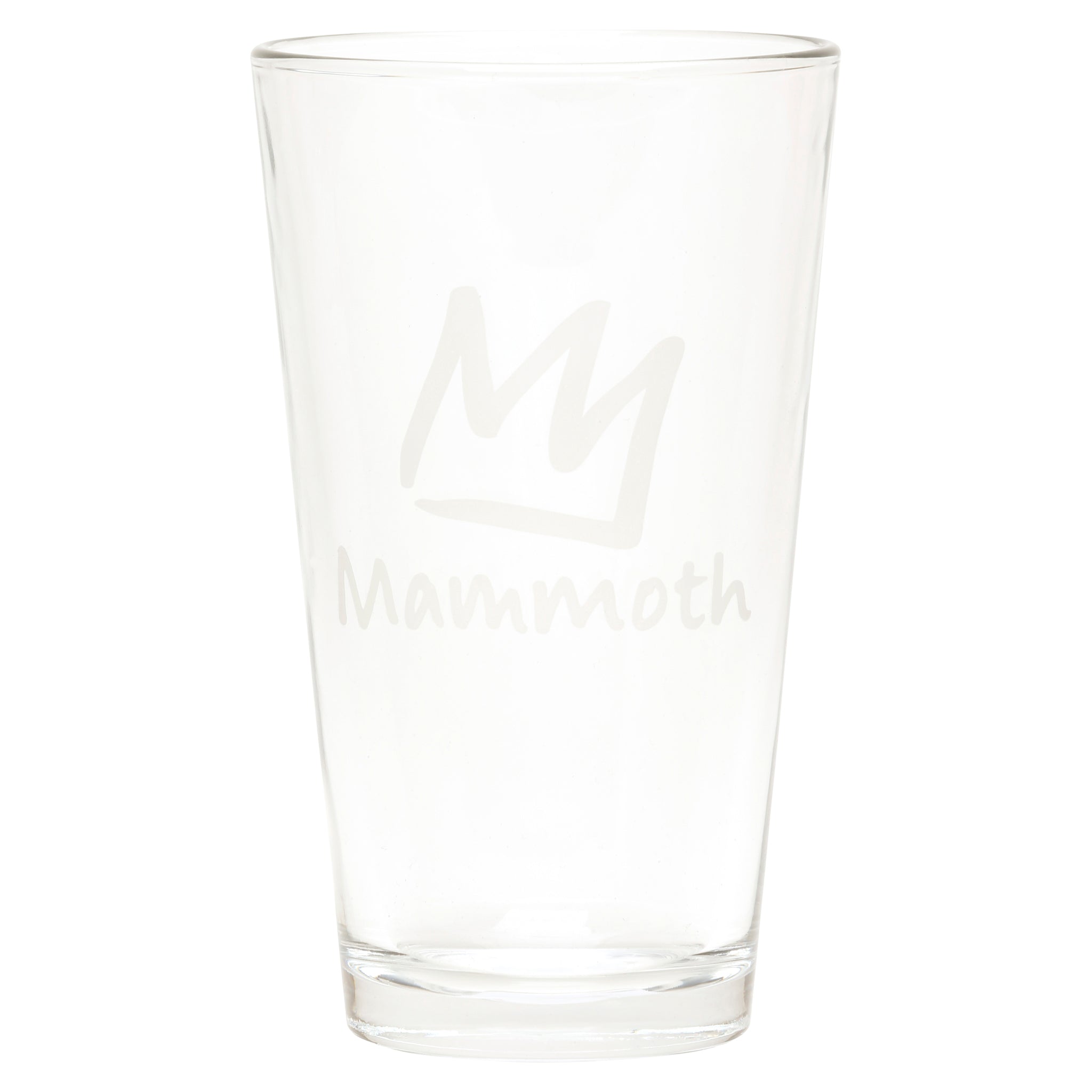 CROWN 16OZ PINT GLASS