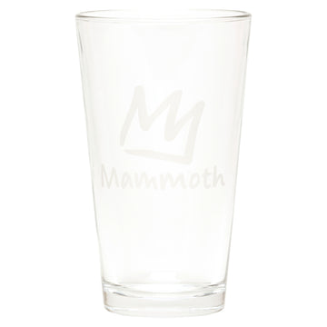 CROWN 16OZ PINT GLASS