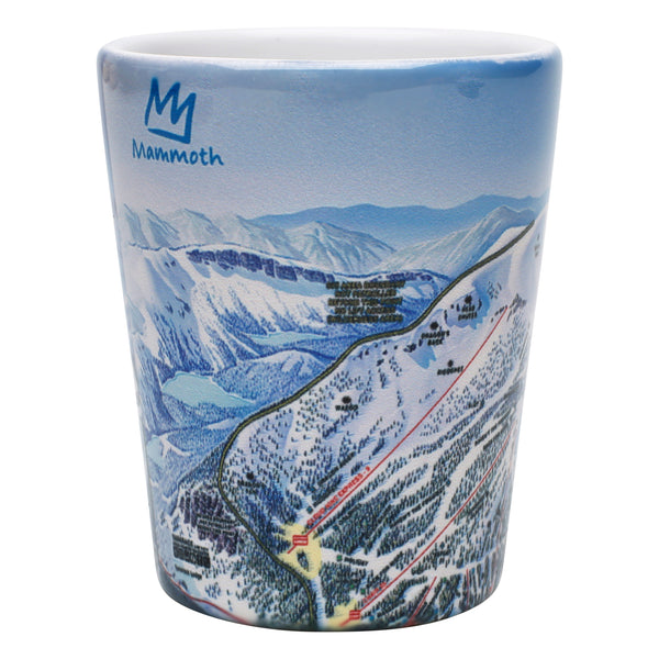Trail Map Shot Glass