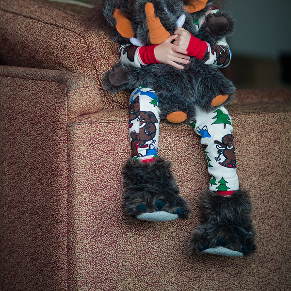Kid's Woolly Slippers