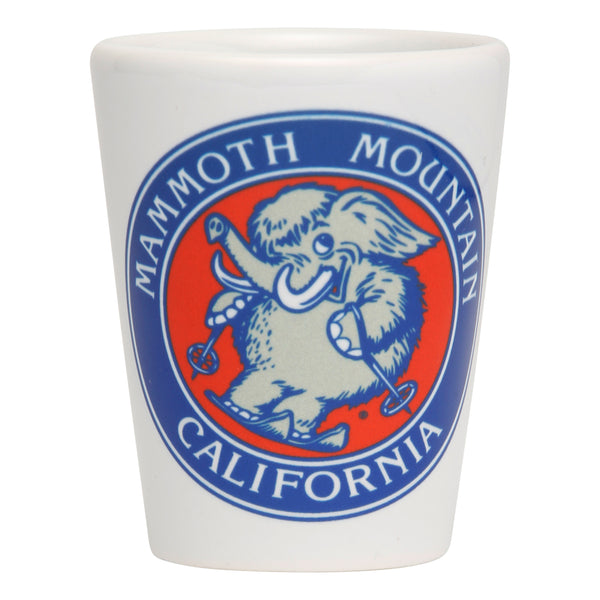 Skiing Woolly Shot Glass