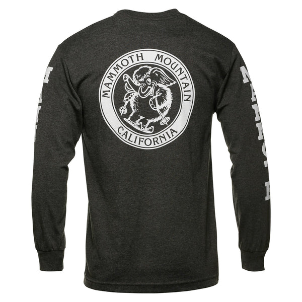 Skiing Woolly Adult  Long Sleeve T-Shirt
